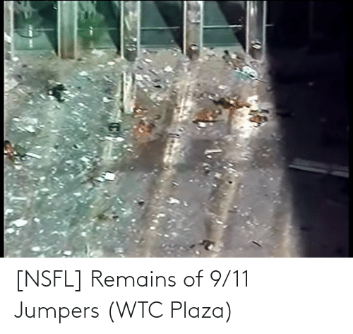 9 11 jumpers hitting the ground jules naudet