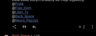 N.....t - @Back_Space: 

Btw. Znalazłem w końcu listę twoich wcześniejszych kont, aż ...