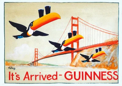 myrmekochoria - John Gilroy, Reklama dla Guinnessa.

#starszezwoje - tag ze starymi...