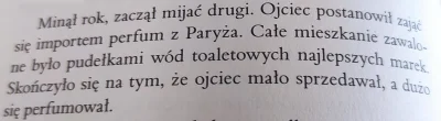 KjatanSveisson - Mój stary to fanatyk paryskich perfum. Pół mieszkania z------e Diora...