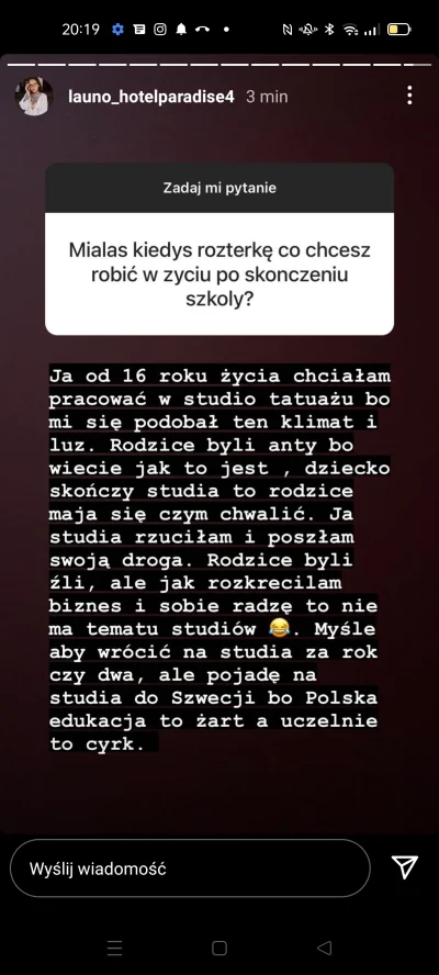 Lolek1011 - Jestem Launo, jestem pol-Szwedka i jestem za dobra na to żeby studiować w...