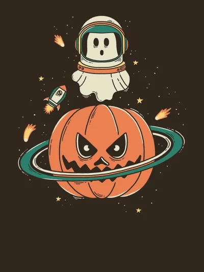 kartofel322 - #dziendobry #kartofel322 #jesien #halloween #space