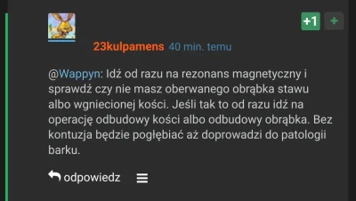 W.....n - Wybiłem wczoraj bark
Dzięki @23kulpamens za zaświecenie lampki, że może fa...