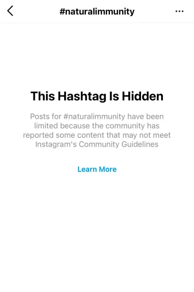 m.....2 - #koronawirus na Instagramie hasztag naturalna odporność jest schowany xDD