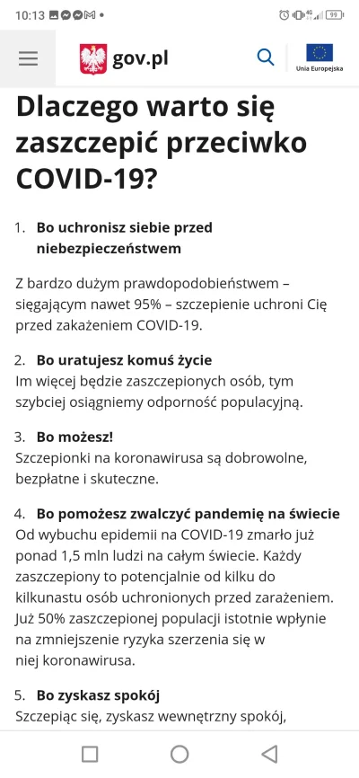 iminwykop - Czemu na rządowej stronie są tak kłamliwe treści? Można to gdzieś zgłosić...