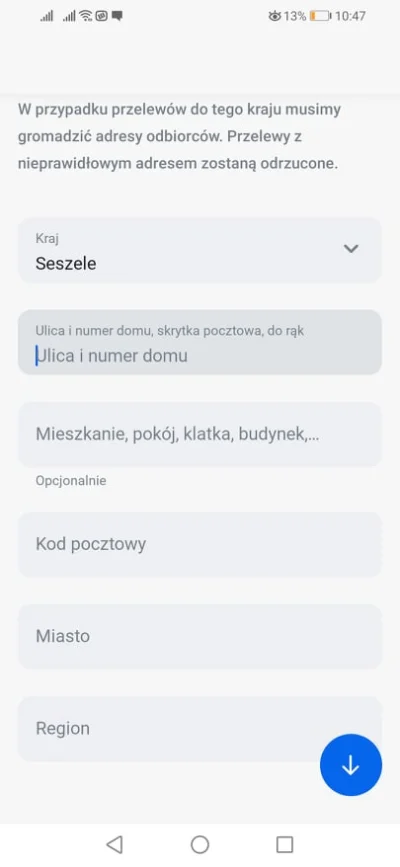 mumm - @fake80: Przy czym wybierając opcję "na firmę" Revolut każe wpisać mi dokładny...