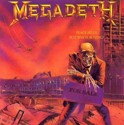 AGS__K - Dokładnie 35 lat temu premierę miał drugi album grupy Megadeth "Peace Sells....