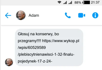 g.....a - > Wniosek - Neuropki się zwołują

@Neubert: przecież sam mi wysyłałeś wia...