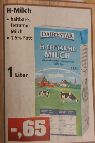 f.....k - >Mleko w kartonie 1l 1,5 %-5,45 zł

@pracze-odrzenskie: xD po tym przesta...