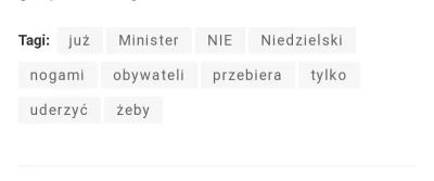 Zuldzin - A co to za gówno tagi ? Admin powinien dostać dodatek specjalny. Albo sms p...
