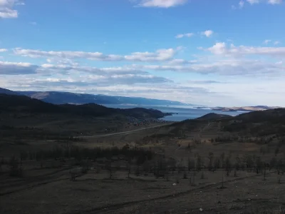 mpetrumnigrum - @mpetrumnigrum: Widok z brzegu na Bajkał.