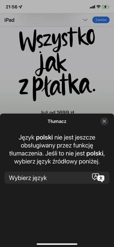 Meszekkeszek - Standardowo dla Polaka, posiadacza iPhone nie wszystkie opcje są dostę...