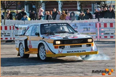 jmuhha - @KajetanKajetanowicz: Szybkość i prestiż. Czyli Audi Quattro z serii B. Za g...