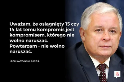 xer78 - Dla przypomnienia tym co "strzegą dziedzictwa Lecha Kaczyńskiego":