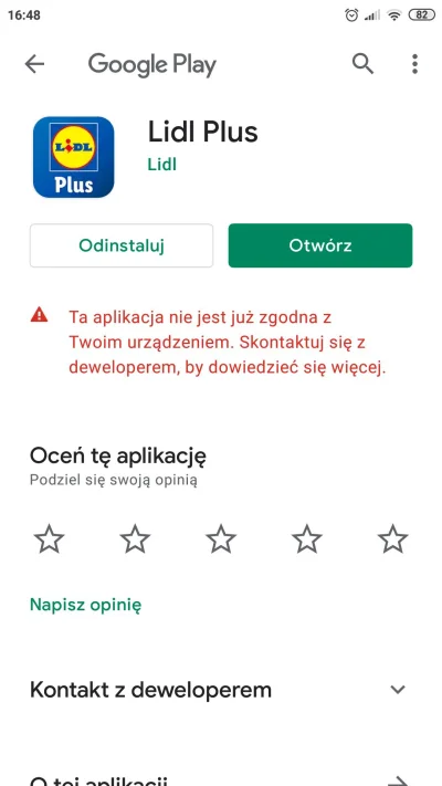 drugabrudnaskarpetka - Potwierdzam. Na android 6 nie działa.