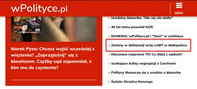 jaunas - Uchwały anty-LGBT to wymysł lewaków, takich jak redaktorzy portalu wpolityce...