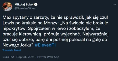 Chanandler - Jak on mógł nie sprawdzić czy Lewis żyje??!
#f1