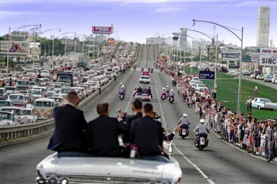 jmuhha - Kennedy Motorcade - Houston, TX November 21, 1963