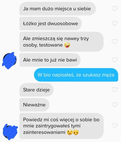 B.....r - "Szukam stałego związku".

#tinder