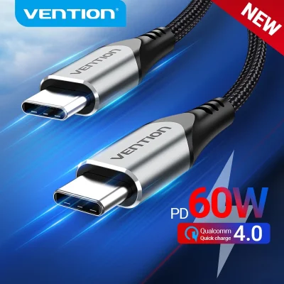 duxrm - Vention USB Type-C to USB-C Cable PD 60W 1m
Cena z VAT: 2,07 $
Link ---> Na...