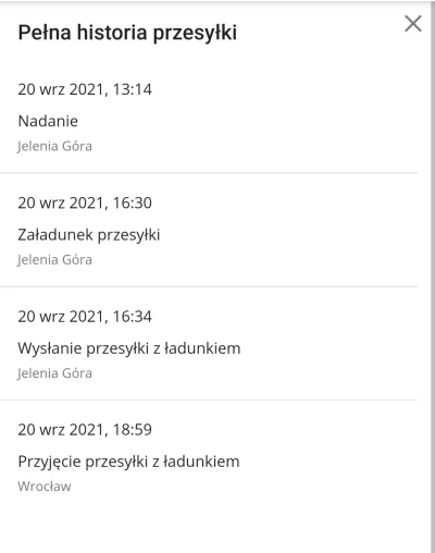 Laula - Kurier Pocztex 48
Tyle dni i paczka wciąż nie dotarła
#allegro #pocztapolsk...