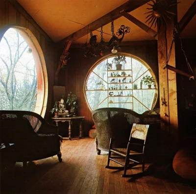 Borealny - Z książki "Woodstock Handmade Houses". Pierwsze wydanie w 1974 roku. Więce...