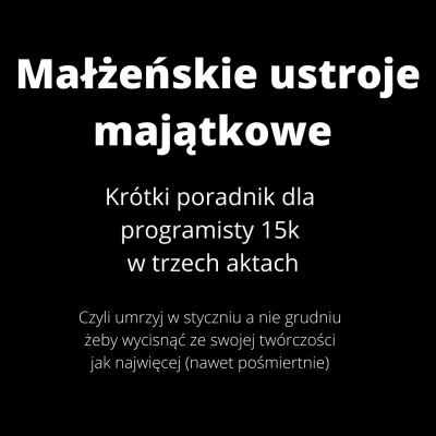 PrawoGier - Prawa autorskie w małżeństwie a ustroje majątkowe. 

W związku z zapowi...