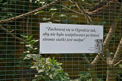 k4yt3k - @p4ws: Przypomniała mi się słynna tabliczka w zoo w Zamościu