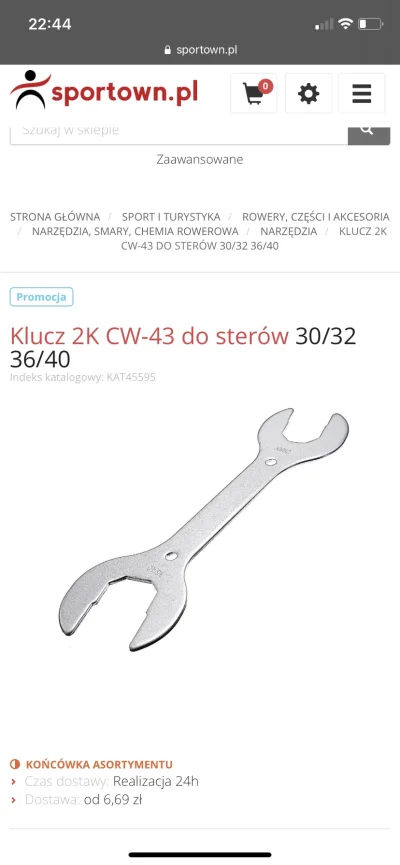 jodla - Hej, czy ma ktoś może pożyczyć klucz(30mm) taki jak na zdjęciu w #Warszawa? W...