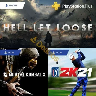 barto125 - Lista gier w październikowym PlayStation Plus

Hell Let Loose PS5
Morta...