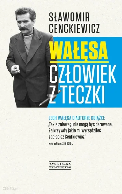 Herostrates94 - @yosoymateoelfeo: Cenckiewicz dał potem tę wypowiedź Wałęsy na okładk...