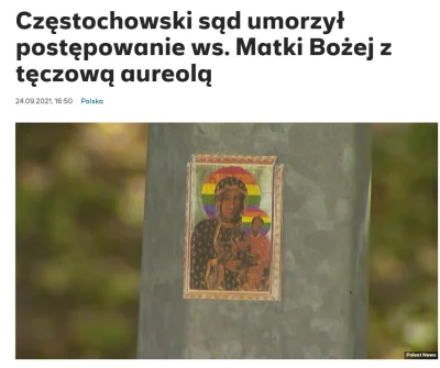 saakaszi - Sąd Rejonowy w Częstochowie umorzył w piątek sprawę młodego mieszkańca War...