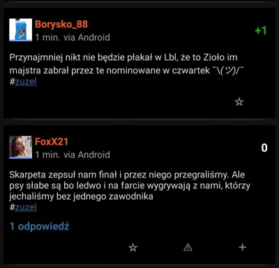 Borysko88 - Trochę za późno napisałem ¯\(ツ)_/¯
#zuzel