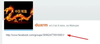 duxrm - Link do grupy jest na moim profilu pod obrazkiem. Nie mogę podawać linku do o...