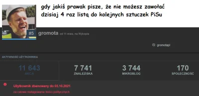 piaskun87 - W końcu będzie odrobina spokoju na tagu ( ͡º ͜ʖ͡º)
Powinien dostać jeszc...