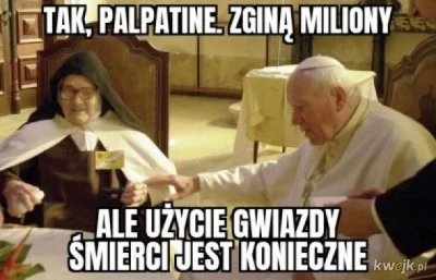 v.....u - Ile plusików uzyska Miszcz Jedi JP2 i Imperator Palpatine? ( ͡º ͜ʖ͡º)
Bior...