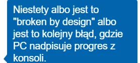 Rabusek - XD

Radziłbym nie korzystać z cross play jak nie chcecie stracić postaci
...