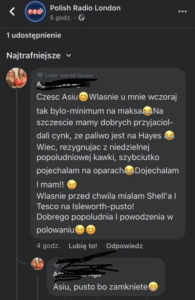 NapoleonWybuchowiec - Fajnie macie w tym UK xD ps. jak coś to w Polsce jest paliwo ws...