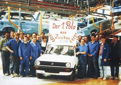 Lardor - Tutaj taka ciekawostka. Pierwszy wyprodukowany Volkswagen w Fabryce Zwickau ...