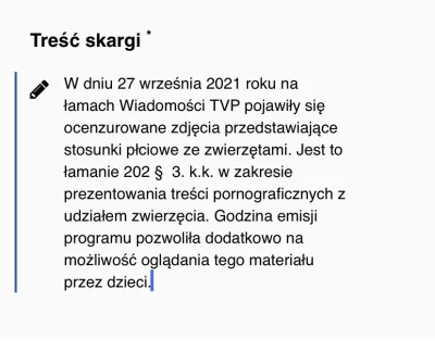 Cukrzyk2000 - Złożyłem właśnie skargę na dzisiejsze wydanie Wiadomości w #tvpis 

#...