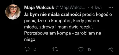 maselniczkowy - A najlepsze jest to, że jechała po Hannie Zagulskiej za zbiórkę na ko...