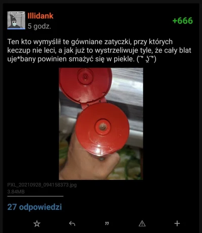 andy1983 - Smażyć w piekle! 
#666 #heheszki @Illidank