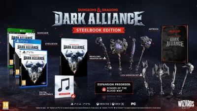 kolekcjonerki_com - Dungeons & Dragons: Dark Alliance Steelbook Edition dostępne za 1...