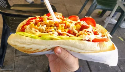 thrawn41 - To jest prawdziwy hotdog a nie jakaś popierdółka :) Takie oldschoolowe cud...