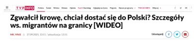 TheNatanieluz - TVPiS: "Zgwałcił krowę, chciał dostać się do Polski?"