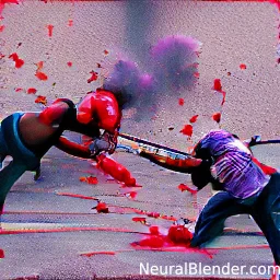L.....r - #neuralblender
Violence