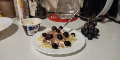 Miras_wykopek - spaghetti "montecassino"
#jedzenie #foodporn #tworczoscwlasna #gotow...