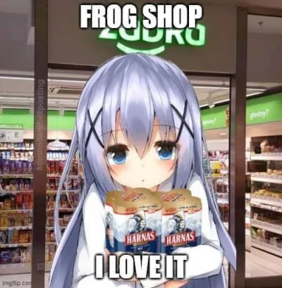 Jimbambo - Frog shop, kocham cię #anime