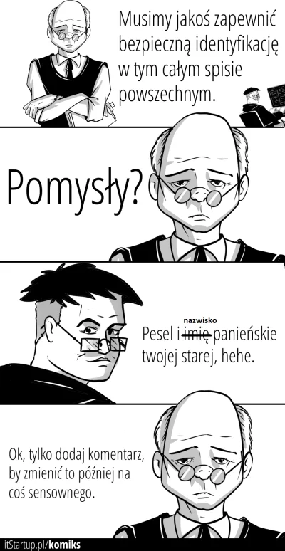 JavaDevMatt - Kiepski komiks, który skleciłem gdy ogłoszono #spispowszechny 
repostu...