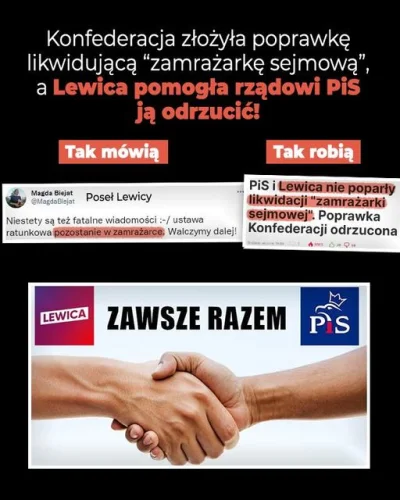 kleopatrixx - > dodaj ten obrazek o zamrażarce, to dopiero hipokryzja pisu i lewicy :...